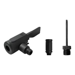 适配米家小米充气宝2D轮胎充气泵美嘴转换法嘴气嘴球针快夹头配件