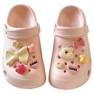 厚底洞洞鞋女款外穿2026夏季新款两穿沙滩防滑包头舒适凉拖鞋女士