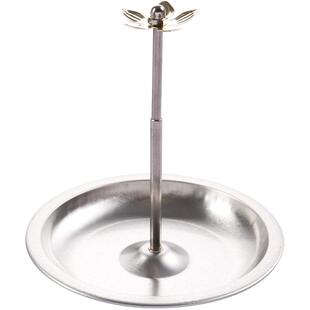 不锈钢盘香支架可伸缩檀香盘香托香座熏香炉塔香香插点香器蚊香盘