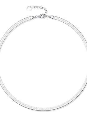 VIGG蛇骨链女简约轻奢小众