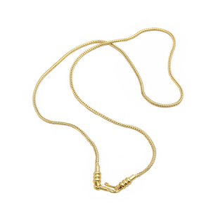 万用项链可拧开天珠挂绳高级潮男女款蛇骨链大能同款锁骨颈链子