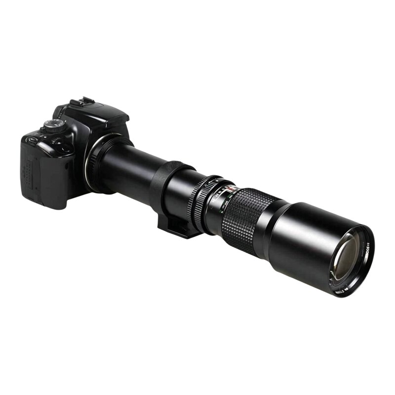 JINTU 500mmF8定焦长焦镜头全画幅手动专业镜头摄月适用佳能尼康