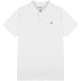 特步短袖t恤男翻领POLO衫夏季官方旗舰店正品冰丝速干T上衣体恤男