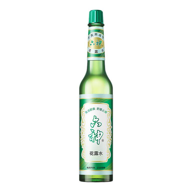 六神花露水香195ml玻璃瓶经典驱蚊止痒喷雾老国货挥发棒正品6神
