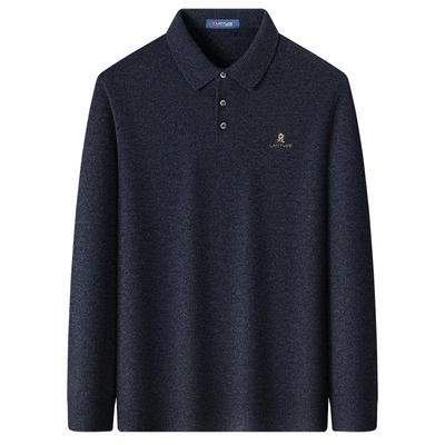 梦特娇绵羊毛男士商务针织羊毛衫