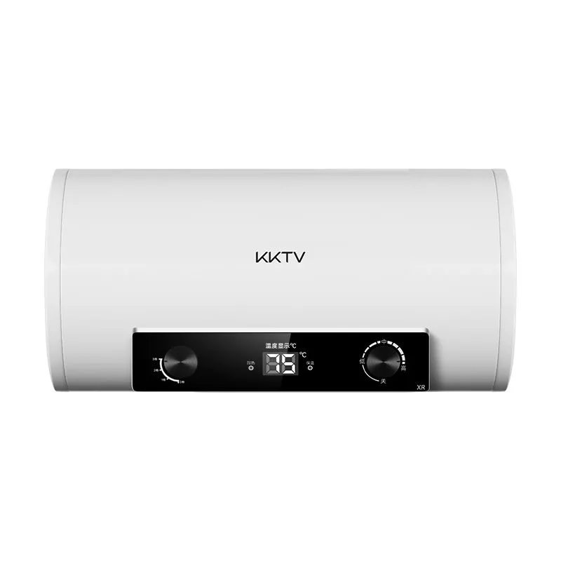 KKTV康佳互联网品牌电热水器家用圆桶60升储水式扁桶遥控一级节能