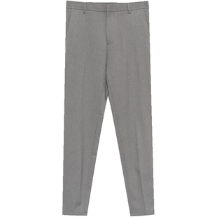 EHE男装直筒轻商务高级文艺梭织长裤春夏新款通勤百搭休闲裤男