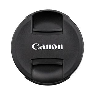 Canon/佳能原装镜头盖58 67 72 77 82mm单反相机镜头原厂保护盖送防丢绳200D二代800D 18-55相机盖子M200配件