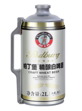 整箱精酿原浆啤酒2L六大桶