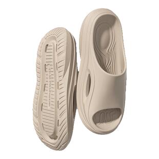 细细条 休闲运动风男士拖鞋海边沙滩户外防滑软底夏季篮球凉拖鞋