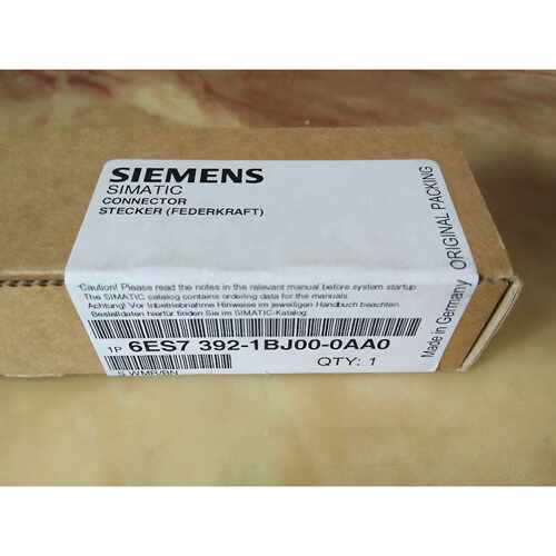 议价6ES73921BJ000AA0 西门子S7前连接器信号模块 6ES7392-1BJ00-