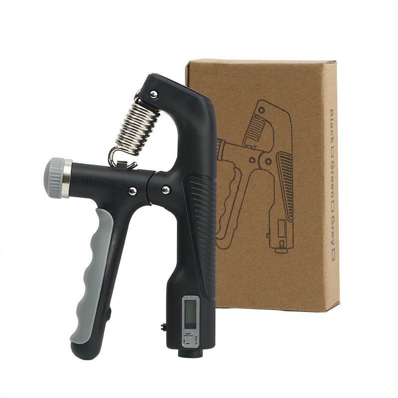 A型电子计数握力器抓握可训练调节10-100KG肌肉力练手