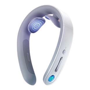 SKG颈部按摩器G1豪华双脉冲肩颈椎热敷护脖子牵引仪38女神节礼物