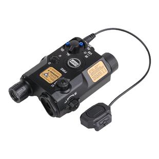 PEQ-15绿镭射红外线激光指示器爆闪手电可调鼠尾玩具多功能战术盒