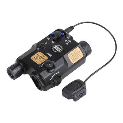 PEQ-15绿镭射红外线激光指示器爆闪手电可调鼠尾玩具多功能战术盒