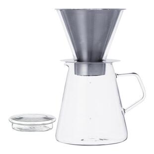 新品包邮日本KINTO滤泡式咖啡壶微焙壶720ml冲泡壶滴漏分享壶套装