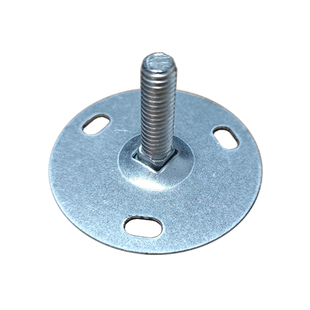 门吸配件门后防撞膨胀螺丝包不锈钢磁吸头门挡免打孔配件三孔底片