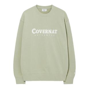 【英宇同款】COVERNAT韩国卫衣女韩系情侣款宽松圆领长袖套头上衣