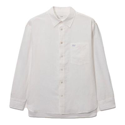 Dunst夏季款中性风清凉经典亚麻衬衫宽松百搭上衣UDSH5B125