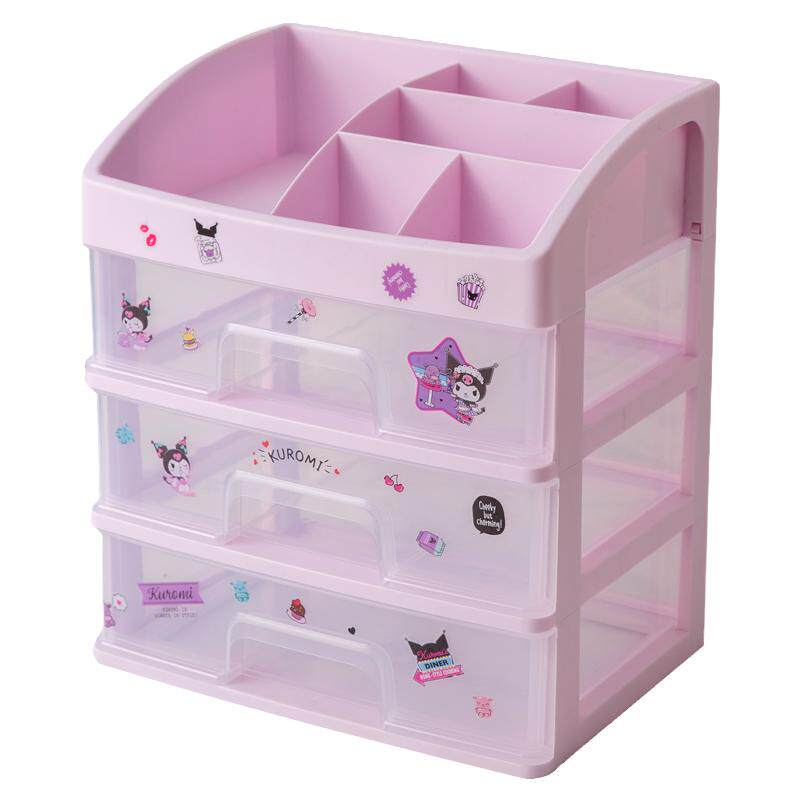 置物架桌面收纳盒抽屉柜可爱整理