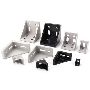 铝角件20/30/40/60/80系列铝角码国欧标工业铝合金型材三角连接件