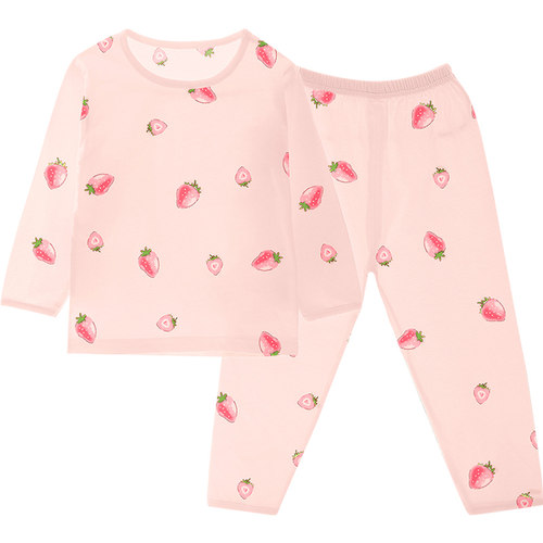 小青龙儿童夏季空调服纯棉睡衣套装超薄宝宝内衣全棉中大童家居服