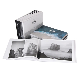 样板房装饰画册 长条形装饰真书摆件 可翻页售楼处道具书饰品