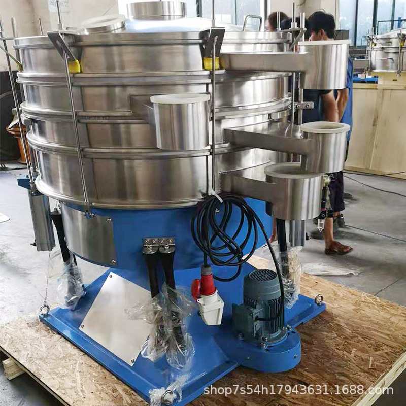 圆摇摆筛粉料颗粒物料圆形摇晃筛多层振动筛分级除杂摇摆筛分机