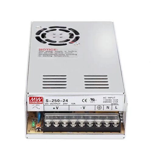 监控220转24V/12V直流5V开关电源S-75/120/250/350/400W变压器DC