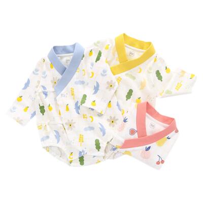 新生儿四季三角哈衣连体衣包屁衣