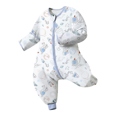 moonboat春夏季纱布婴儿睡袋