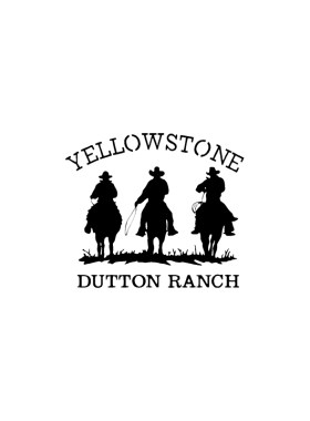 黄石美剧车门贴Yellowstone达顿