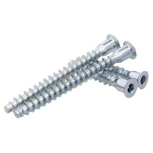 橱柜螺丝家具自攻螺丝钉沉头内六角过山丝 直修木牙M5 M7 M6