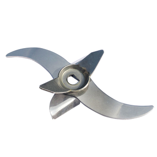 德蔚粉碎机刀片打粉机三层加硬钢刀超细磨粉刀头配件原装淬火刀片