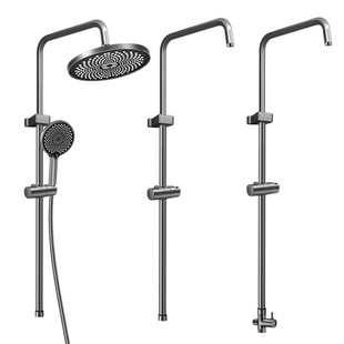 匠丁淋浴顶喷花洒连接杆升降杆子沐浴管淋浴器配件不锈钢顶喷套装