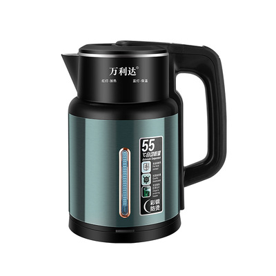万利达保温电热水壶食品级不锈钢