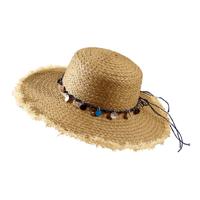 春夏季海边沙滩出游大帽檐草帽