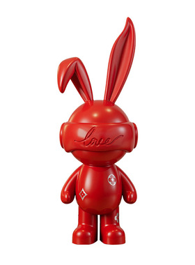 卡通兔子落地摆件客厅乔迁礼物