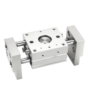 机械手HFT阔型宽型气动手指气缸夹爪MHL2-10/16/20/25/32/40D1/D2