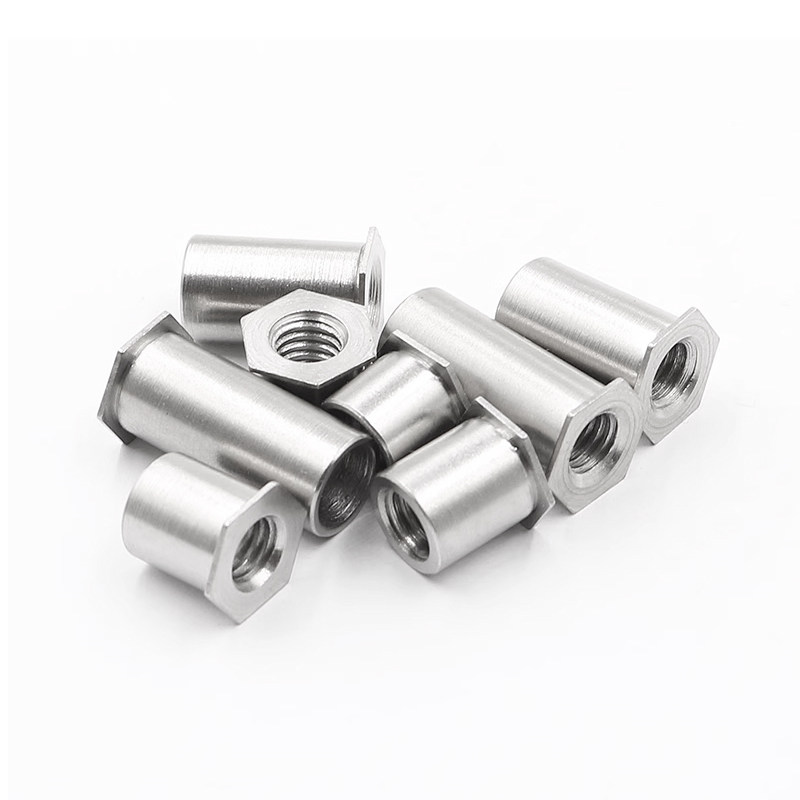 通孔压铆螺柱全牙螺纹通牙SOOS