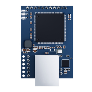 TTL串口转以太网插针模块uart串口转网口tcp ip数据透传rj45通信