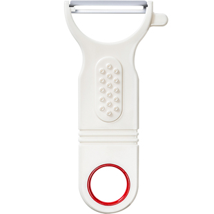 日本进口不锈钢削皮刀厨房土豆刮皮家用多功能水果刨子削苹果神器