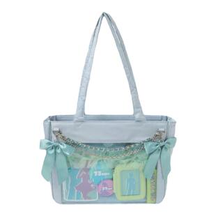 新款wego可拆爱心棉痛包S码岛内直邮二次元痛包单肩包