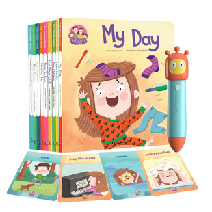 盖世童书进口原版The Freckles Family小雀斑一家亲子英语情景对话英文绘本故事书支持小怪兽点读笔儿童口语启蒙小学生课外读物