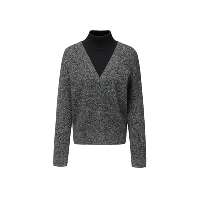 VGRASS纯羊绒衫气质毛针织衫