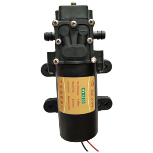 虎跃电动喷雾器水泵高压12V农用专用电机增压隔膜泵马达配件大全