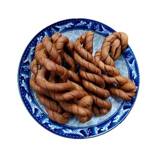四川大竹童家麻花传统手工甜味红糖鸡蛋麻花休闲零食传统老式糕点