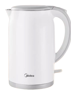 美的316L不锈钢电热水壶1.7L