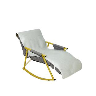 夏季凉席摇摇椅躺椅坐垫阳台休息靠背一体通垫子椅子懒人椅垫套罩