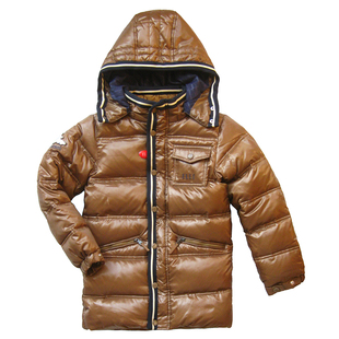 正品ELLE童装男童羽绒服儿童冬装外套加厚kids男孩中大童保暖上衣